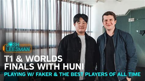 faker watches huni commercial|Huni talks T1 and playing with Faker .